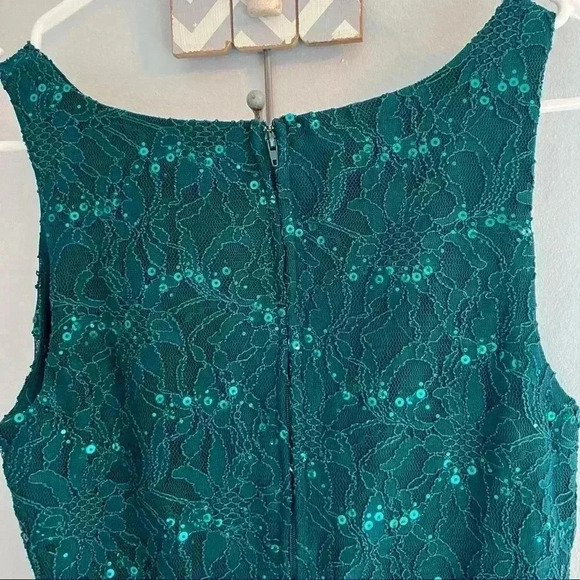 Speechless Emerald Green Sequined Easter Dress, size 11 - Picture 3 of 5